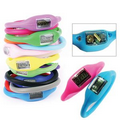 Silicone Wrist Band Pedometer